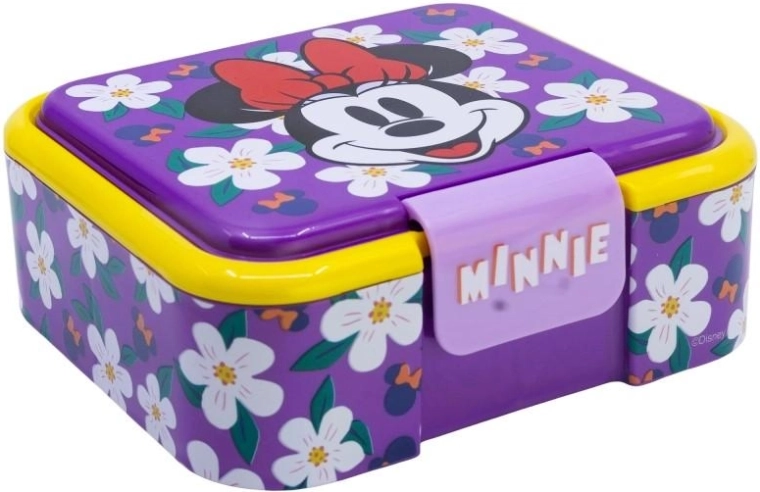 Desiatový box Disney Minnie s 3 priehradkami