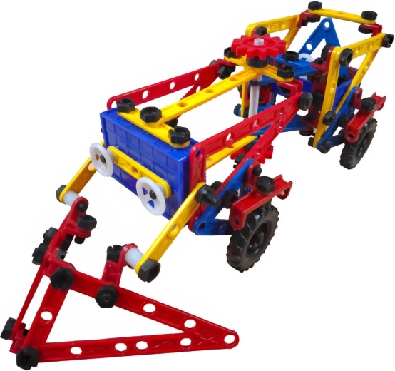Pojazdný model traktora