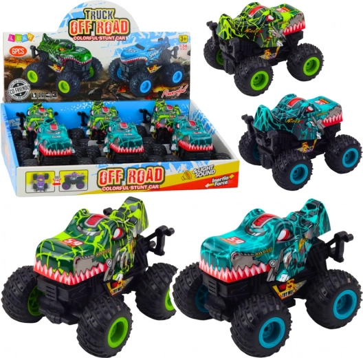 terénne auto Dino s pohonom, svetlá a zvukom