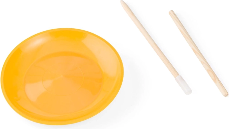 Dvojdielna drevená tyč pre istý úchop