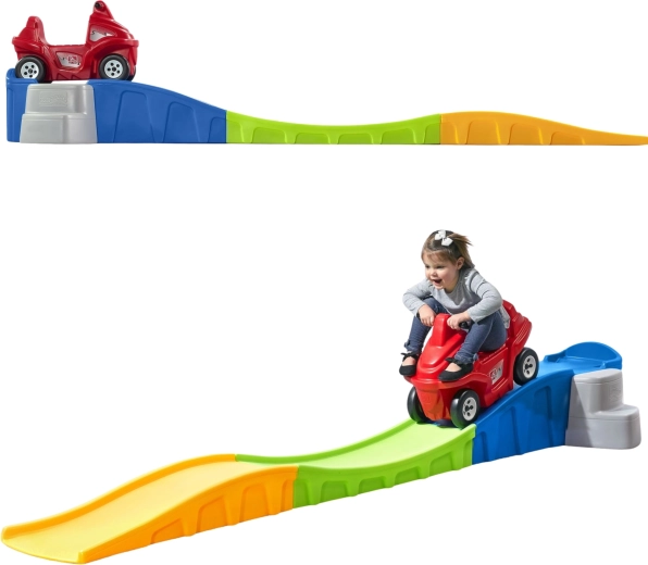 Step2 horská dráha s červeným odrážadlom