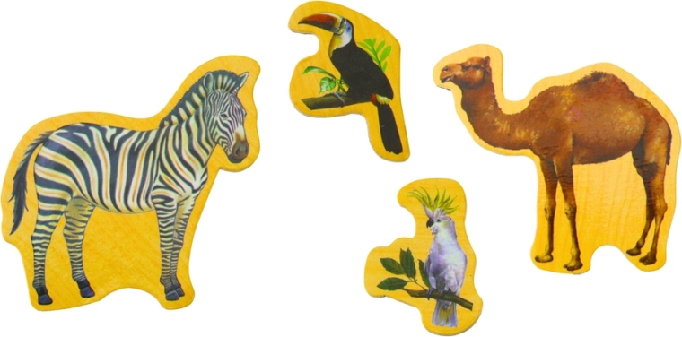 Robustné drevené vyhotovenie pre malé ruky