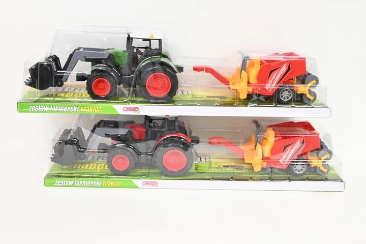 Traktor s poľnohospodárskym strojom (set)