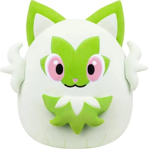 Squishmallows Pokémon Sprigatito plyšový vankúš 36 cm