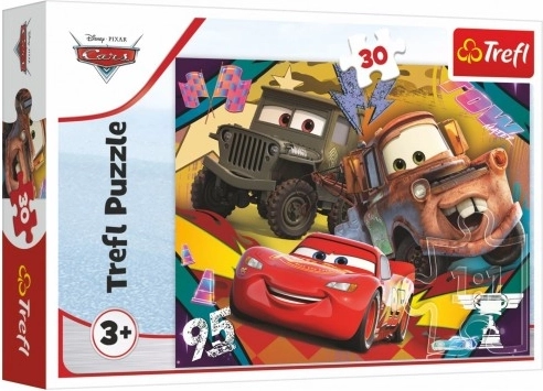 Puzzle 30 dielikov - Disney Autá 3