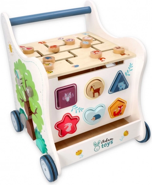 Drevené chodítko – lesné dobrodružstvo