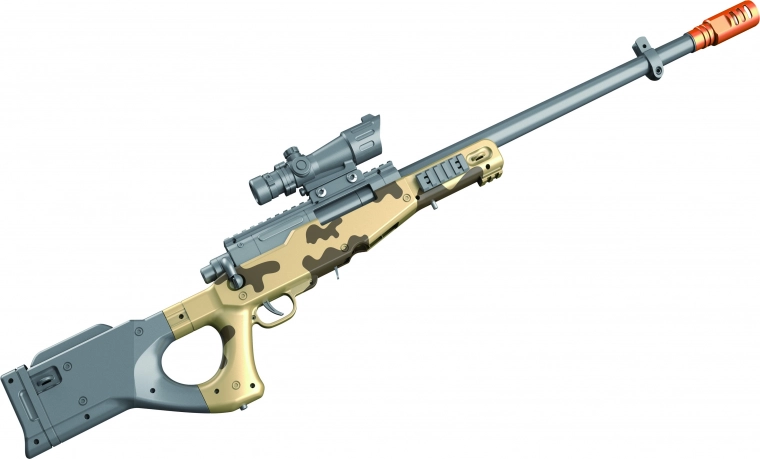 Odstreľovacia penová puška – detský set 87 cm