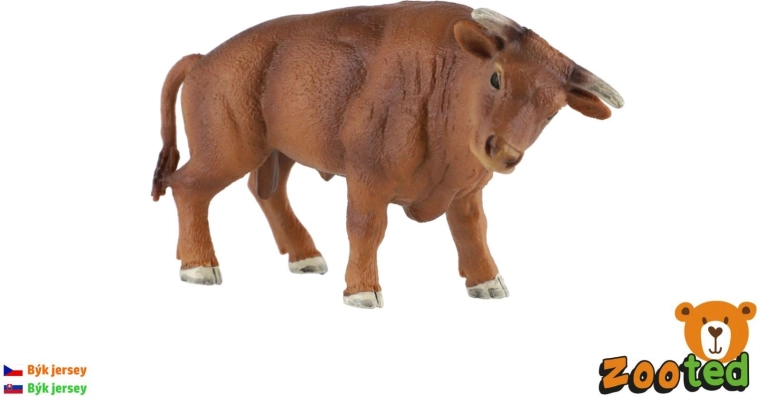 Plastová figúrka býka jersey 14 cm