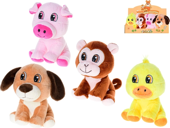 Plyšové zvieratko 14 cm pre bábätká a deti