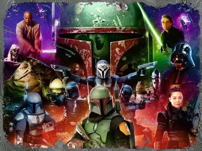 Puzzle 1500 dielikov Ravensburger – Boba Fett, lovec odmien