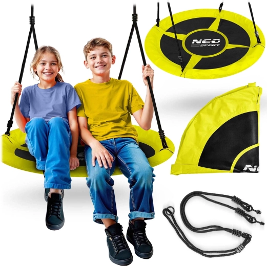 Hojdací kruh bocianie hniezdo Neo-Sport Swingo 105 cm