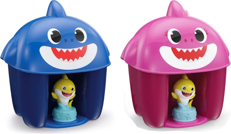 Clemmy vedierko BABY SHARK – mäkké stavebné kocky pre najmenších