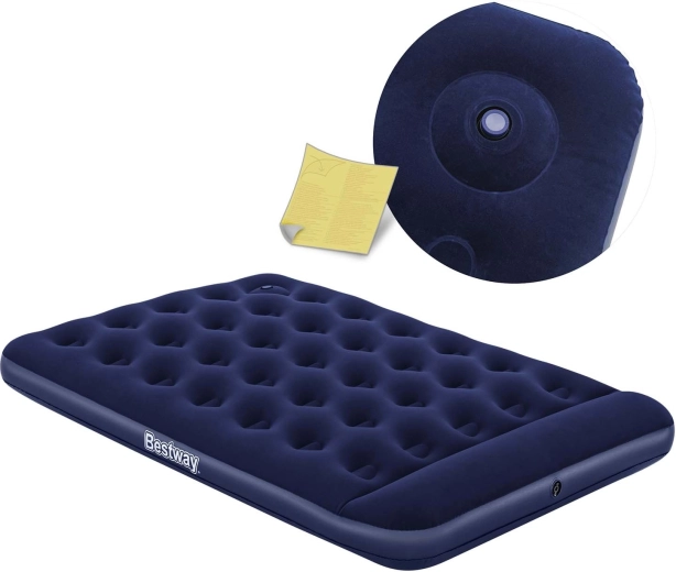 Nafukovacia matrac s vstavanou nožnou pumpou 191 × 137 × 28 cm Bestway