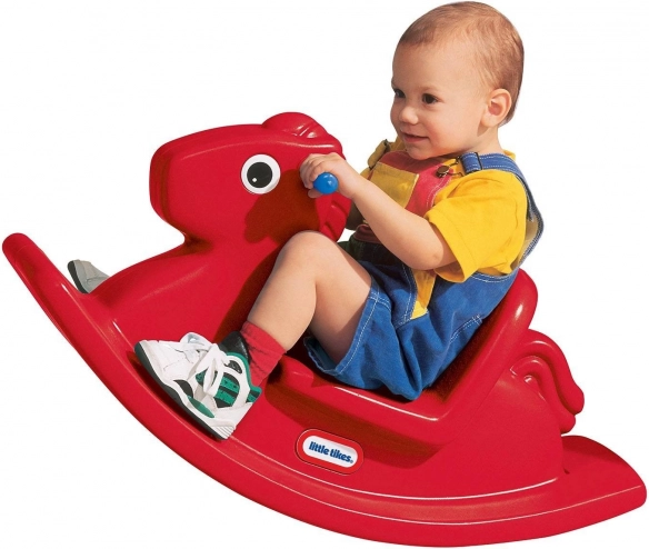 Červený hojdačkový koník Little Tikes