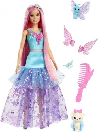 Bábika BARBIE ŠTIPKA KÚZIEL Malibu Roberts s doplnkami