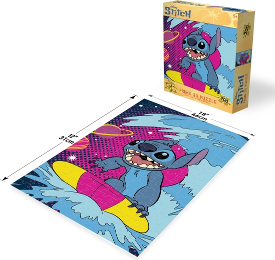 Disney Stitch 3D puzzle 200 dielikov