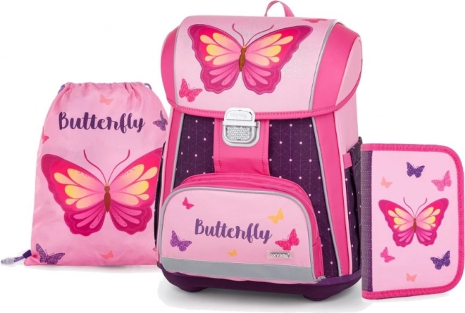 Školský set Oxybag Premium Motýľ pre deti