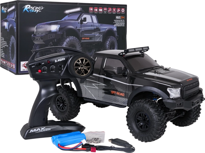 Terénne RC auto Climbing beast 4x4 1:10 čierne