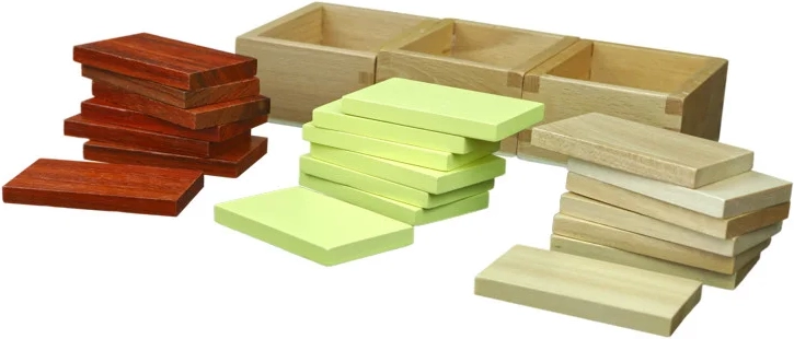 Montessori aktivita s postupným sťažovaním