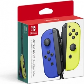 Joy-Con Pair Modrá/Neónovo žltá