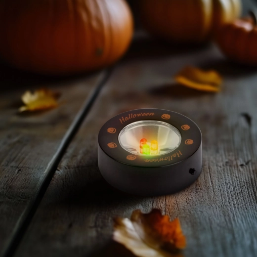 Halloweenske LED náladové osvetlenie v tvare tekvice