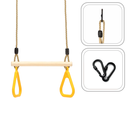 Trojuholníkové úchyty pre bezpečné hranie