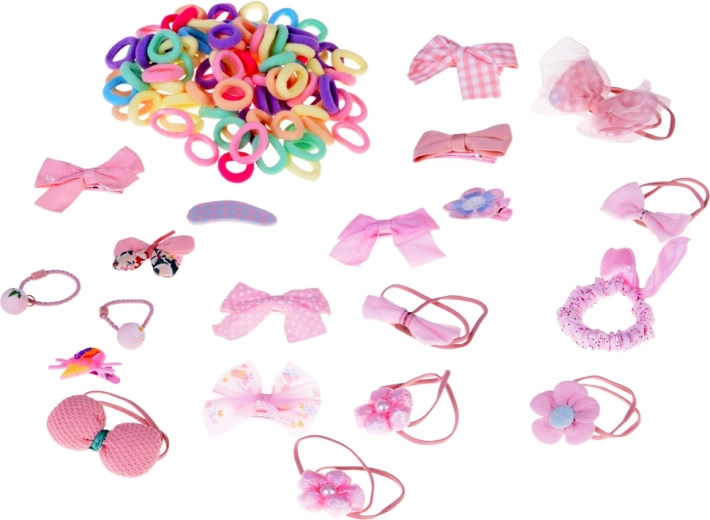 Bohatá sada doplnkov do vlasov