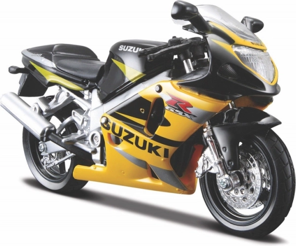Model motocykla Suzuki GSX-R600 s podstavcom 1/18