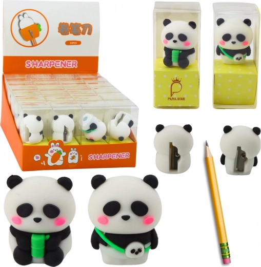 Strúhatko Panda na tenké ceruzky a pastelky