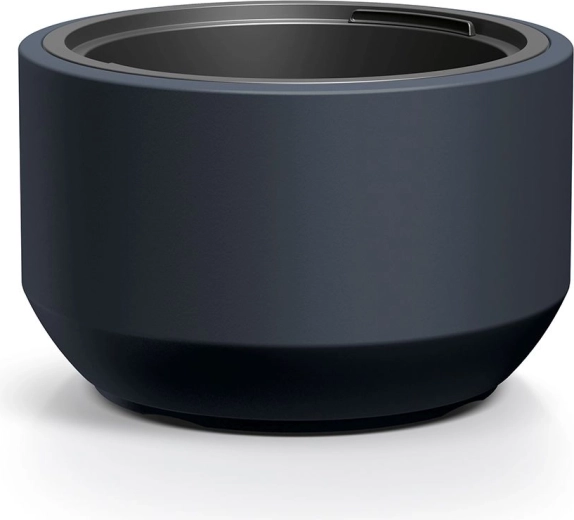 Kvetináč s vložkou 39 cm antracit