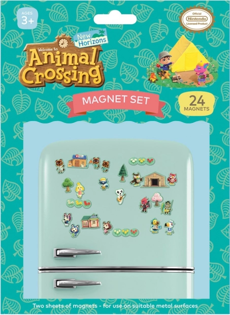 Sada magnetiek Animal Crossing, 21 ks