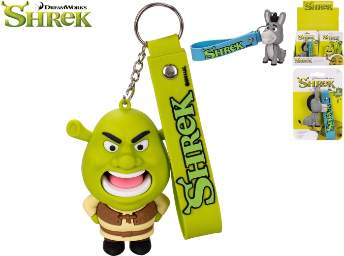 Kľúčenka s figúrkou Shrek - 1 kus