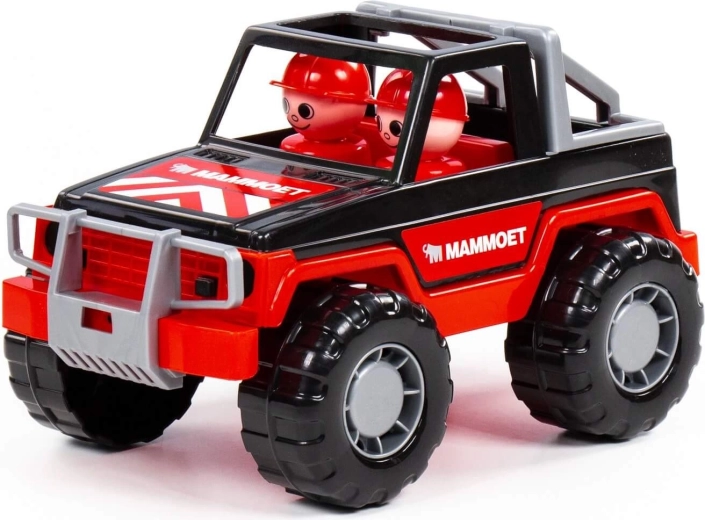 Detské terénne auto MAMMOET rally jeep - 1 kus