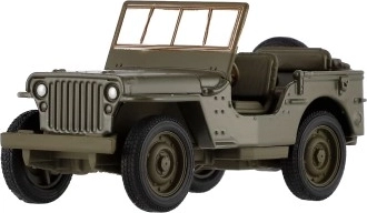 Verný vojenský vzhľad Willys MB 1941