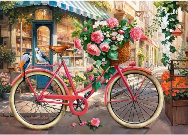 CHERRY PAZZI puzzle rozvoz kvetín – 500 dielikov