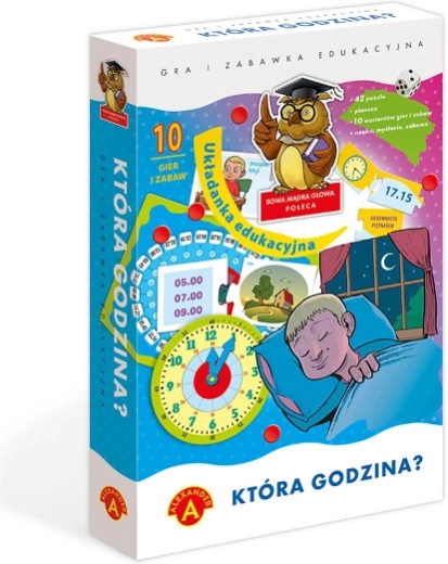 Koľko je hodín – vzdelávacie skladačky