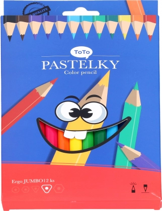 Pastelky Jumbo ERGO 12 ks