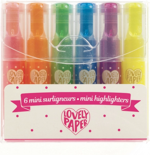 Gelové mini zvýrazňovače Djeco