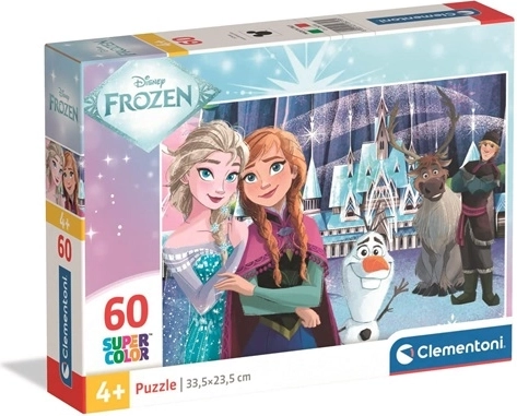 Clementoni SuperColor Puzzle Frozen 60 dielikov