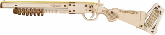 Drevené 3D puzzle WOODEN CITY Judgment Day Puška RMT-870