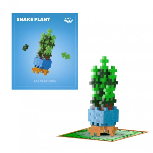 Plus-Plus kvetina Snake Plant