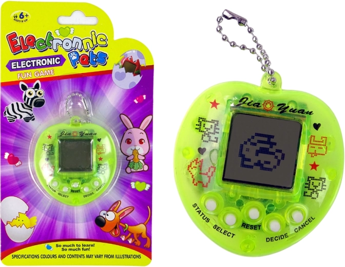 elektronická hra tamagotchi žlté zvieratko