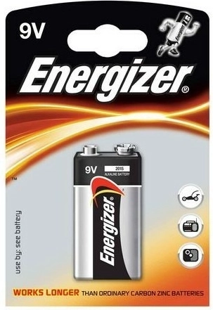 Energizer Alkalická batéria 9V