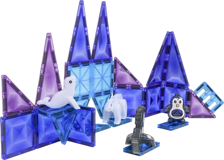 Kreatívne stavanie v ľadových farbách