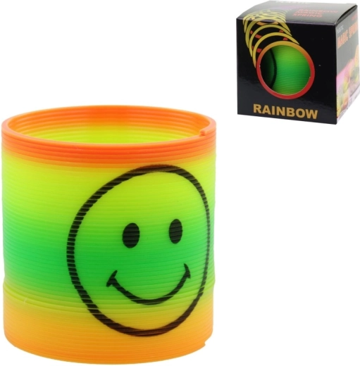 Pružinový smajlík – veselá skákacia hračka pre deti