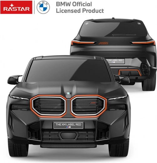 RC auto 1:24 BMW XM od RASTAR, čierne
