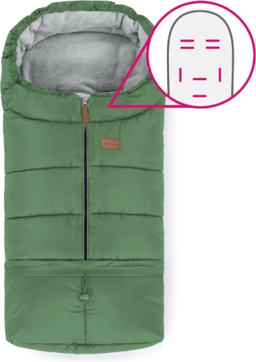 Petite&Mars nastaviteľný fusak 3v1 Jibot Horizontal Juicy Green