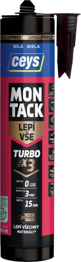 Montážne lepidlo 290 ml CEYS Montack Turbo