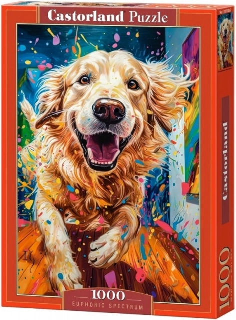 Puzzle 1000 prvkov Lucky dog Euforické spektrum