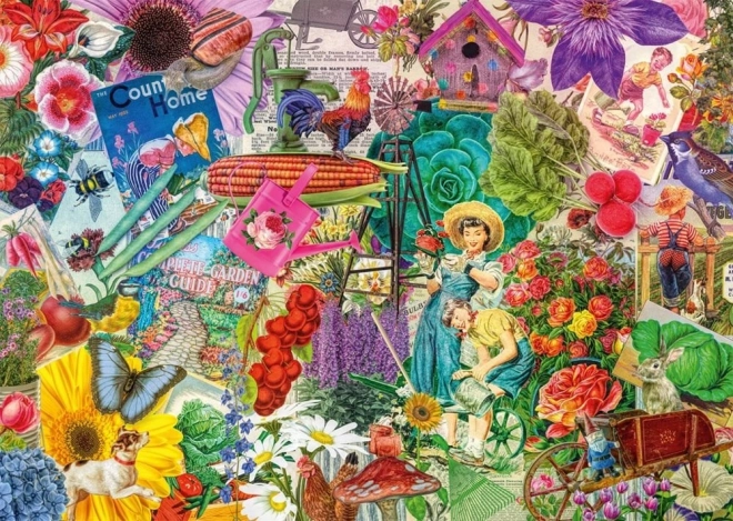 Puzzle Zábavné záhradníčenie 1000 dielikov SCHMIDT